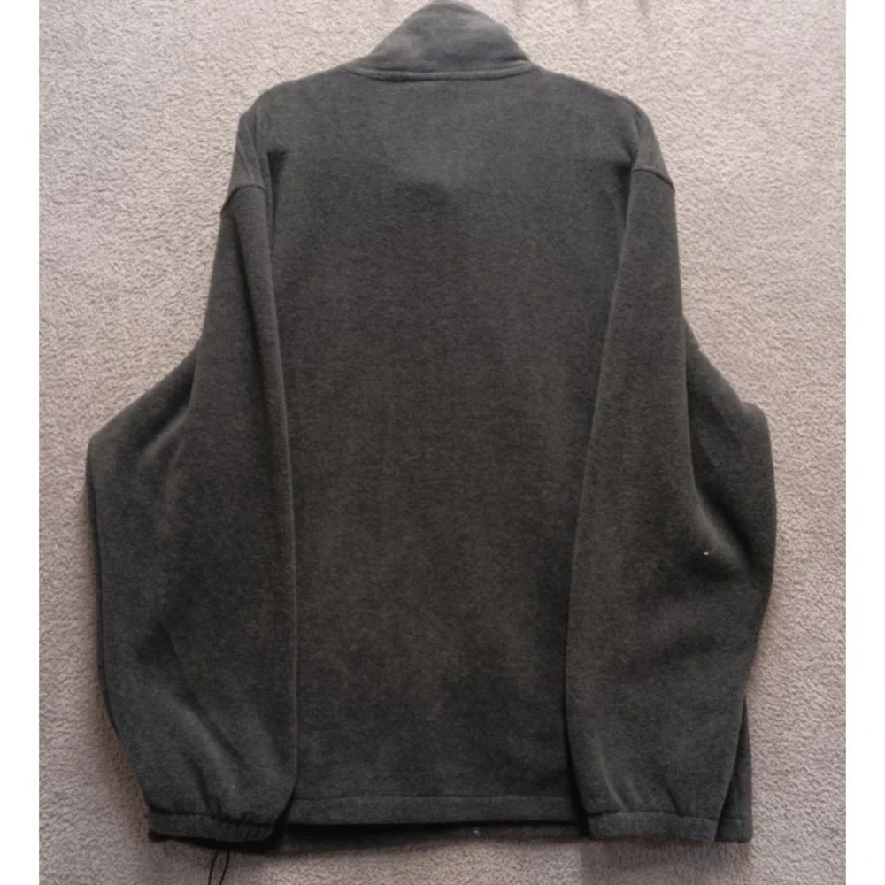 Edwards Charcoal Cozy Fleece Full Zip Jacket 2XL U.S.‎ Renal Care Workwear